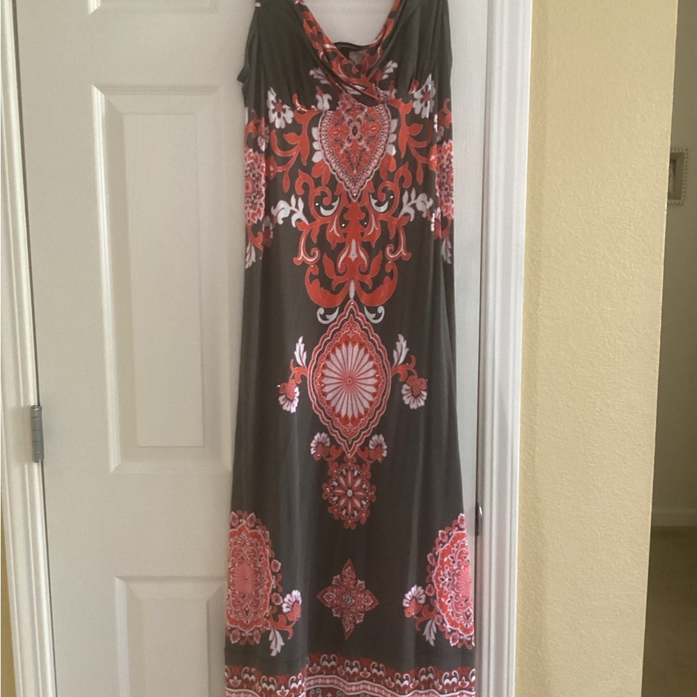 INC Maxi Dress New L